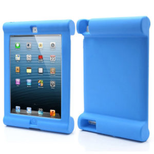 Apple iPad 2, 3, 4 Silikonisuoja Sininen