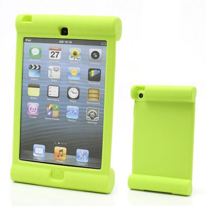 Apple iPad Mini 2/3 Silikoonisuoja Vihreä Lime