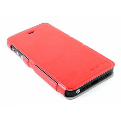 Apple iPhone 5 / 5S Ohut Läppäkuori Punainen