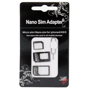 Micro Sim Ja Nano Sim Adapteri iPhoneen Ja Muihin