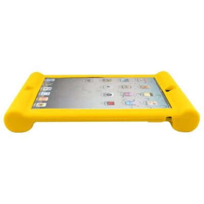 Apple iPad 2, 3, 4 Silikoonisuoja Keltainen