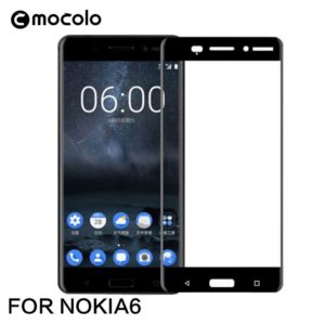 Nokia 6 Täysin Peittävä Suojalasi Mocolo Musta
