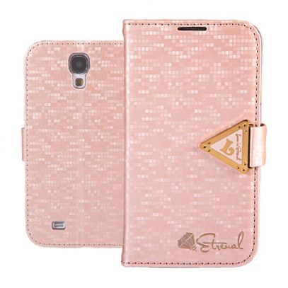 Samsung Galaxy S4 Vaaleanpunainen Leiers Kotelo
