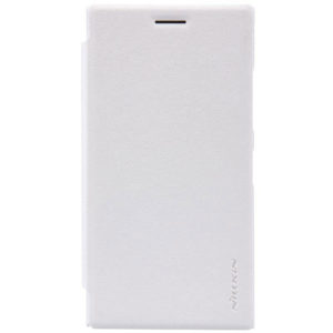 Nokia Lumia 730 / 735 Valkoinen Nillkin Suojakotelo