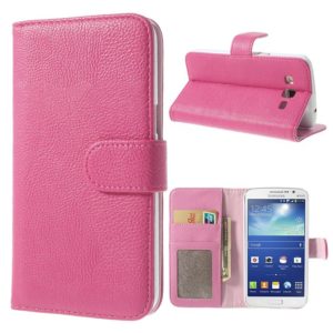 Samsung Galaxy Grand 2 Vaaleanpunainen Lompakkokotelo