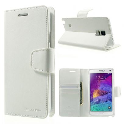 Samsung Galaxy Note 4 Valkoinen Sonata Suojakotelo