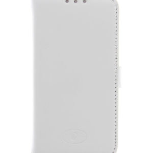 LG F60 Valkoinen Insmat Nahka Lompakko Suojakotelo