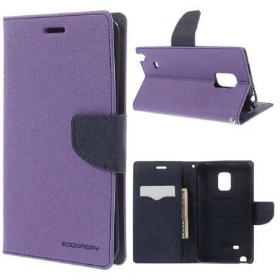 Samsung Galaxy Note Edge Violetti Fancy Suojakotelo