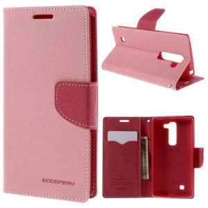 LG G4c Lompakko Suojakuori Vaaleanpunainen Fancy
