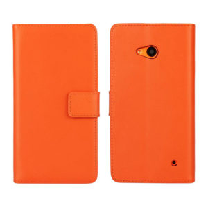 Microsoft Lumia 640 LTE Nahkakotelo Oranssi