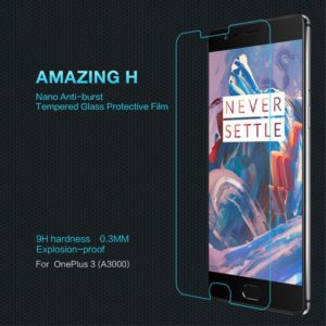 OnePlus 3 / 3T Lasinen Näytönsuoja Nillkin Amazing H