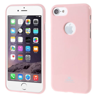 Apple iPhone 7 / 8 Suojakuori Newsets Vaaleanpunainen