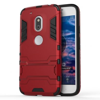 Motorola Moto G4 Play Suojakuori 2-osainen Punainen