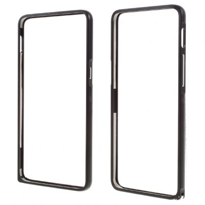 OnePlus 3 / 3T Bumper Kuori Alumiini Musta