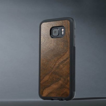 Samsung Galaxy S7 Suojakuori Carved Pähkinä Pahka