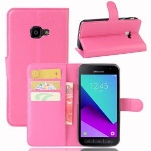 Samsung Galaxy Xcover 4 / 4s Lompakkokotelo Pinkki