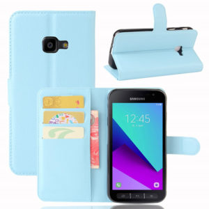 Samsung Galaxy Xcover 4 / 4s Lompakkokotelo Sininen