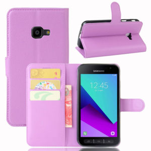 Samsung Galaxy Xcover 4 / 4s Lompakkokotelo Violetti