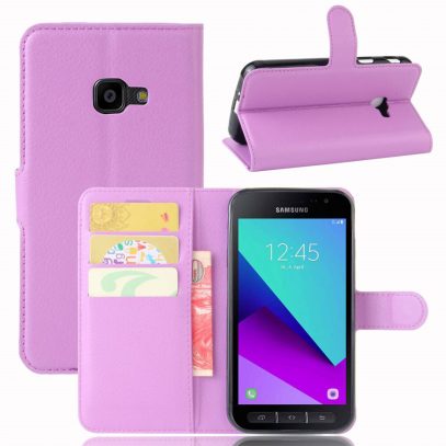 Samsung Galaxy Xcover 4 Lompakkokotelo Violetti