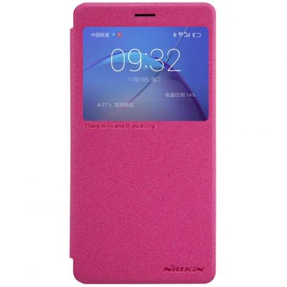 Huawei Honor 6X Kotelo Nillkin Sparkle Pinkki
