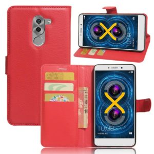Huawei Honor 6x Lompakkokotelo Punainen
