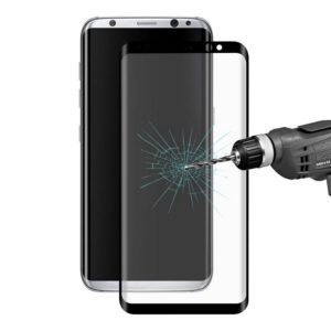 Samsung Galaxy S8+ Kaareutuva Suojalasi Musta