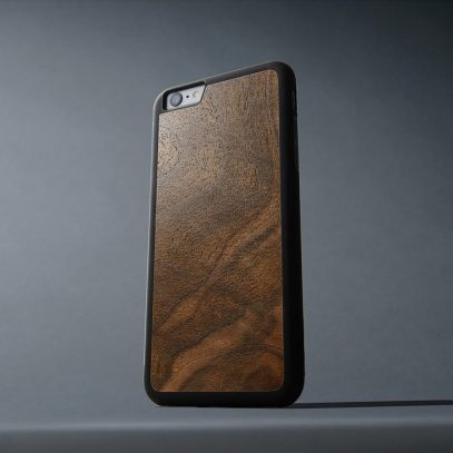 Apple iPhone 6 / 6s Plus Suojakuori Carved Pähkinä Pahka