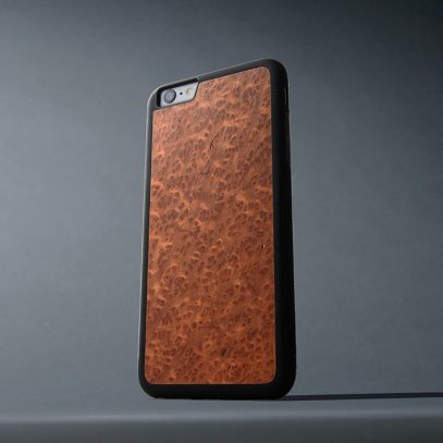 Apple iPhone 6 / 6s Plus Suojakuori Carved Punapuu Pahka