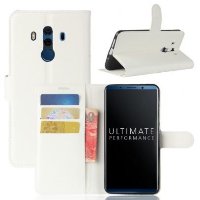 Huawei Mate 10 Pro Lompakkokotelo Valkoinen