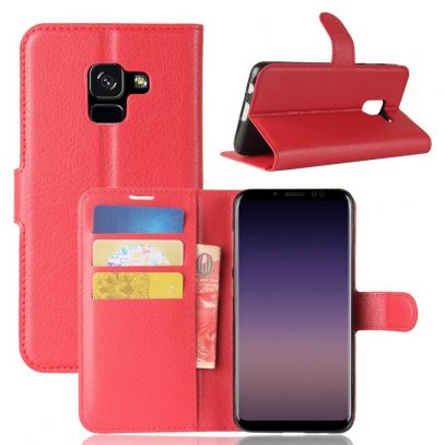 Samsung Galaxy A8 (2018) Suojakotelo Punainen