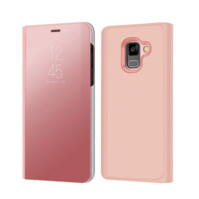 Samsung Galaxy A8 (2018) Kotelo Peilipinta Ruusukulta
