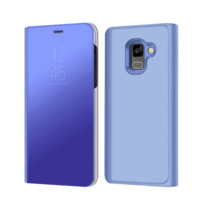 Samsung Galaxy A8 (2018) Kotelo Peilipinta Sininen