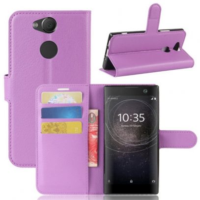 Sony Xperia XA2 Lompakkokotelo Violetti