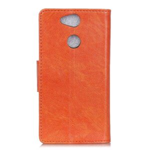 Sony Xperia XA2 Nahkakotelo Oranssi