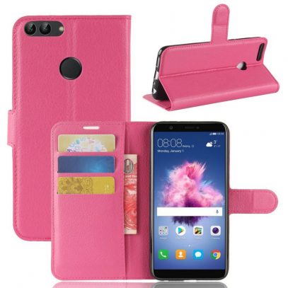 Huawei P Smart Lompakkokotelo Pinkki