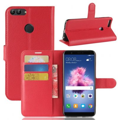 Huawei P Smart Lompakkokotelo Punainen