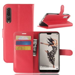 Huawei P20 Pro Suojakotelo Punainen Lompakko