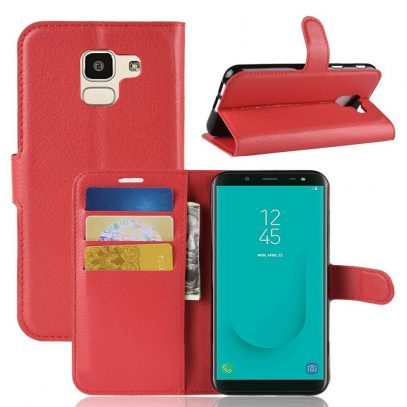Samsung Galaxy J6 (2018) Suojakotelo Punainen