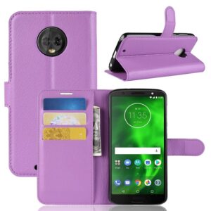 Motorola Moto G6 Suojakotelo Violetti Lompakko