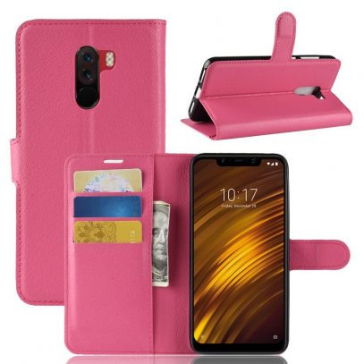 Xiaomi Pocophone F1 Lompakkokotelo Pinkki