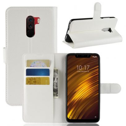 Xiaomi Pocophone F1 Lompakkokotelo Valkoinen