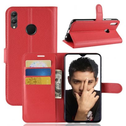 Huawei Honor 8X Lompakkokotelo Punainen