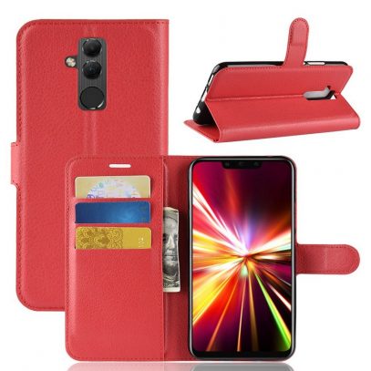 Huawei Mate 20 Lite Lompakkokotelo Punainen