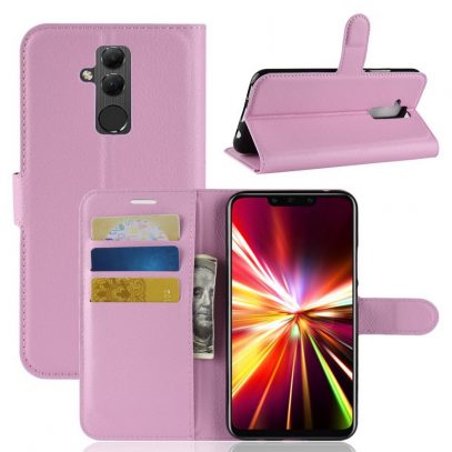 Huawei Mate 20 Lite Lompakkokotelo Vaaleanpunainen