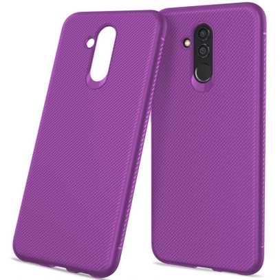 Huawei Mate 20 Lite Suojakuori Silikoni Violetti