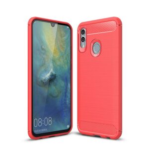Huawei P Smart (2019) Suojakuori Hiilikuitu Punainen