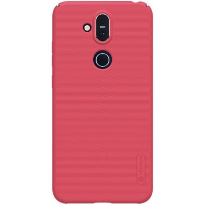 Nokia 8.1 Suojakuori Nillkin Frosted Punainen