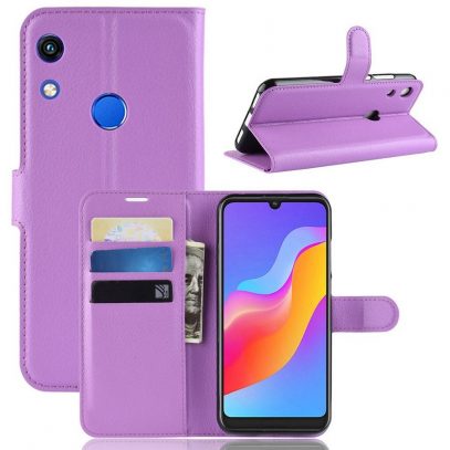 Huawei Honor 8A Kotelo Violetti Lompakko