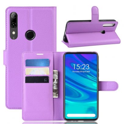 Huawei P Smart Z Kotelo PU-Nahka Violetti