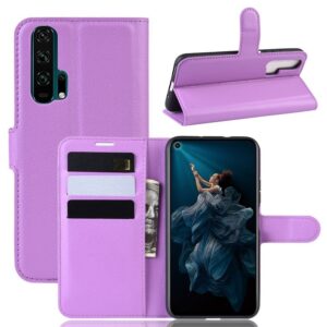Huawei Honor 20 Pro Kotelo PU-Nahka Violetti
